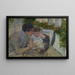 Susan comforting the baby - Mary Cassatt — framed artwork on a wall