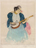 The Banjo Lesson - Mary Cassatt — artwork view