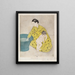 The Bath - Mary Cassatt — framed artwork on a wall