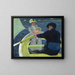 La Sortie en bateau - Mary Cassatt — framed artwork on a wall