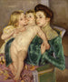 La Caresse - Mary Cassatt — artwork view