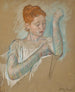 Long Gloves - Mary Cassatt — artwork view