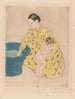 The bath (Conflict of cases) - Mary Cassatt — artwork view