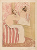 The Hairstyle - Mary Cassatt — artwork view