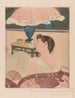 La lampe (Conflit de cas) - Mary Cassatt — artwork view