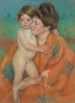 Woman with Baby - Mary Cassatt — artwork view