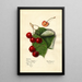 Prunus avium Reine Hortense - Mary Daisy Arnold | Painting — framed artwork on a wall