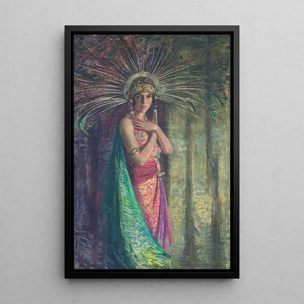 Sheba - Mary Elizabeth Tripe — framed artwork on a wall