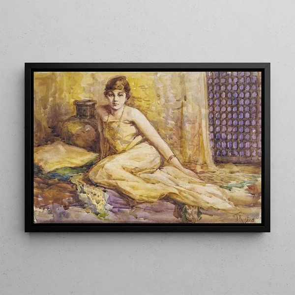 La favorite - Mary Elizabeth Tripe — framed artwork on a wall
