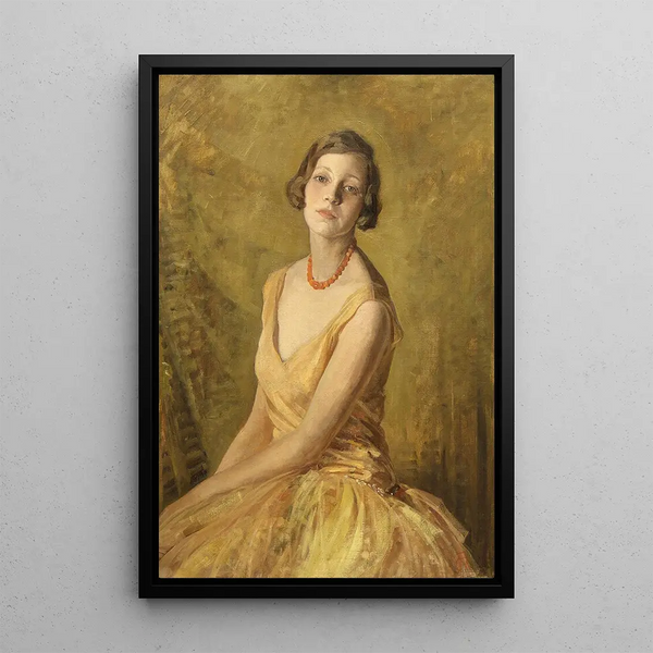Youth - Mary Elizabeth Tripe — framed artwork on a wall