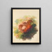 Scarlet by Mary Gartside — framed colour study on a wall