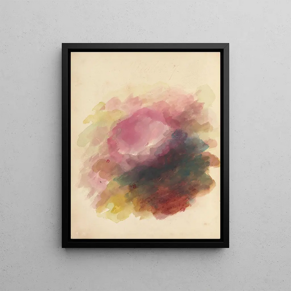 Violet - Mary Gartside — framed artwork on a wall