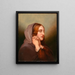 Pearl of Mourning - Mary Jane Peale — framed artwork on a wall