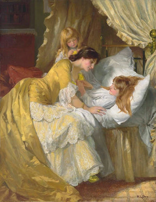 Mary Lightbody Gow - A kiss goodnight.webp