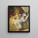 Un bisou bonne nuit - Mary Lightbody Gow — framed artwork on a wall