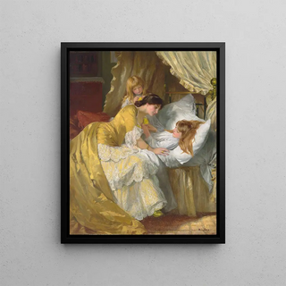 Mary Lightbody Gow - A kiss goodnight.webp