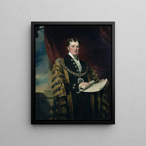 William Taylor Copeland, Member of Parliament, Lord Mayor of London - Mary Martha Pearson — framed artwork on a wall
