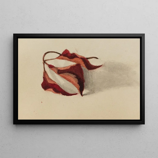 Autumn Leaves Rolled - Mary Vaux Walcott — framed artwork on a wall