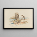 Mooring and anchor - Mary Vaux Walcott — framed artwork on a wall