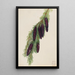 Mountain Hemlock Painting Tsuga mertensiana - Mary Vaux Walcott — framed artwork on a wall