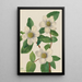 Pacific Dogwood Cornus nuttallii - Mary Vaux Walcott — framed artwork on a wall