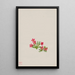 Primevère Primula angustifolia - Mary Vaux Walcott — framed artwork on a wall