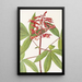 Red Maple Tree Painting - Mary Vaux Walcott — framed artwork on a wall