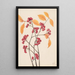 Aronie rouge - Mary Vaux Walcott — framed artwork on a wall
