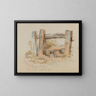 Style - Mary Vaux Walcott — framed artwork on a wall