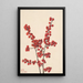 Holly verticillé Ilex verticillata - Mary Vaux Walcott — framed artwork on a wall