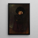 Gabrielle - Mary Young Hunter — framed artwork on a wall