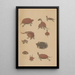 Choju ryakugashiki Pl39 - Masayoshi Kitao — framed artwork on a wall