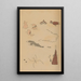 Choju ryakugashiki Pl40 - Masayoshi Kitao — framed artwork on a wall