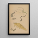 Choju ryakugashiki Pl41 - Masayoshi Kitao — framed artwork on a wall