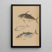 Choju ryakugashiki Pl42 - Masayoshi Kitao — framed artwork on a wall