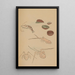 Choju ryakugashiki Pl43 - Masayoshi Kitao — framed artwork on a wall