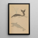 Choju ryakugashiki Pl45 - Masayoshi Kitao — framed artwork on a wall
