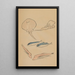 Choju ryakugashiki Pl47 - Masayoshi Kitao — framed artwork on a wall