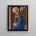 L'annonce de la Vierge - Masolino da Panicale — framed artwork on a wall