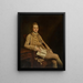 Portrait of Joseph Nash, who died in 1782 - Mason Chamberlin — framed artwork on a wall