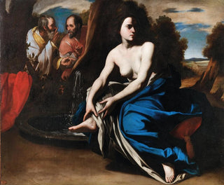 Susanne et les vieillards - Massimo Stanzione — artwork view