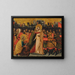 La Trahison du Christ - Maître du Triptyque de San Bartolomeo — framed artwork on a wall