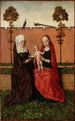 Virgin and Child with Saint Anne - Master of the Sibyl Tiburtine — artwork view