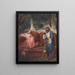 an Oriental woman with a water pipe - Master VCD — framed artwork on a wall