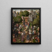 Festival des Archers - Maître de Francfort — framed artwork on a wall