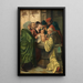The Circumcision - Master of Frankfurt — framed artwork on a wall