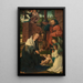 The Nativity - Master of Frankfurt — framed artwork on a wall