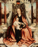 La Vierge en trône - Maître de Francfort — artwork view