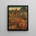 The Siege of Rhenen - Master of Rhenen — framed artwork on a wall