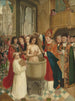 The Baptism of Clovis - Master of Saint Gilles — artwork view